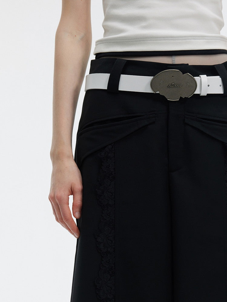 Heart Plate Retro Lack Belt