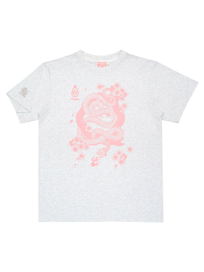 Dragon de style japonais T-shirt imprimé surdimensionné