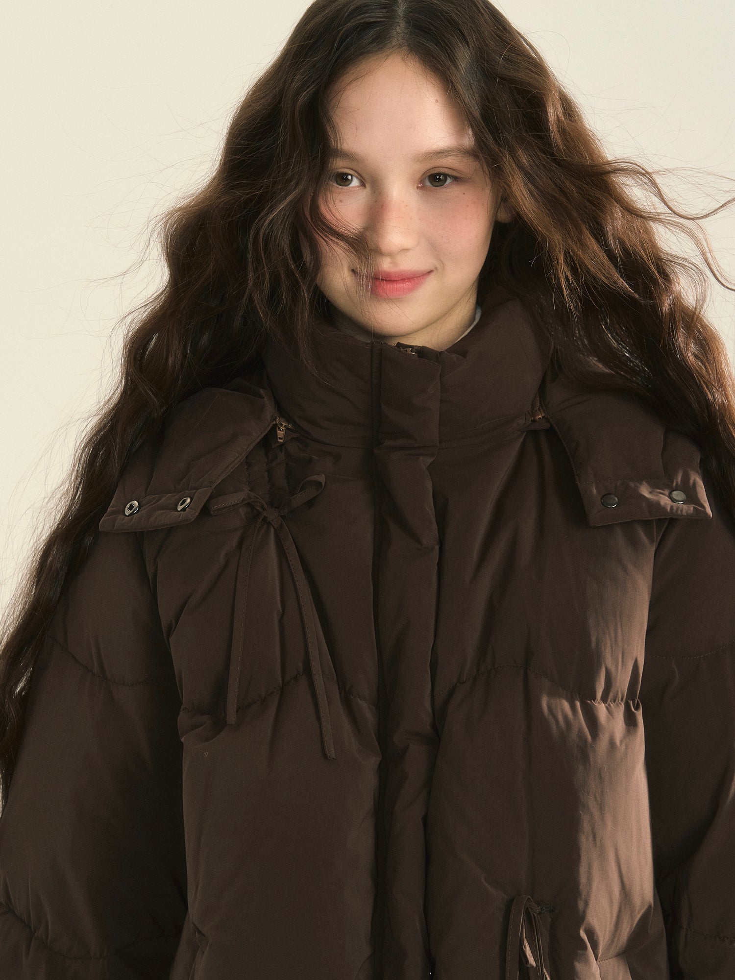 Baumwollvolumen einfache einfache warme Down-Jacket