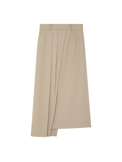 Classy Asymmetry Simple Chic Long-Skirt