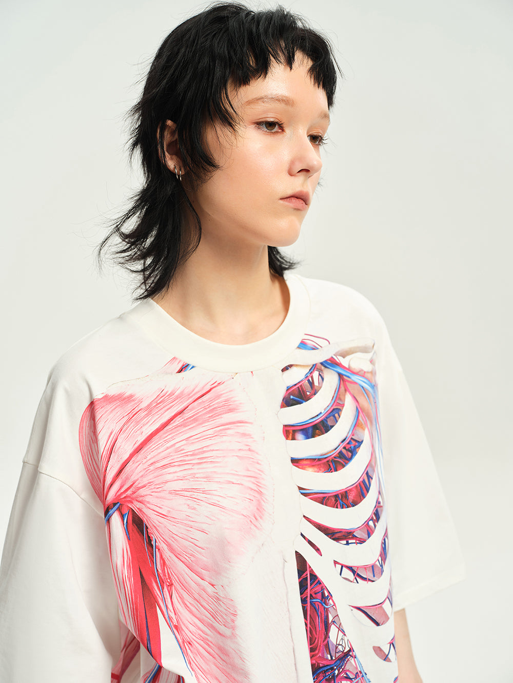 Human-body Unique Oversize T-shirt