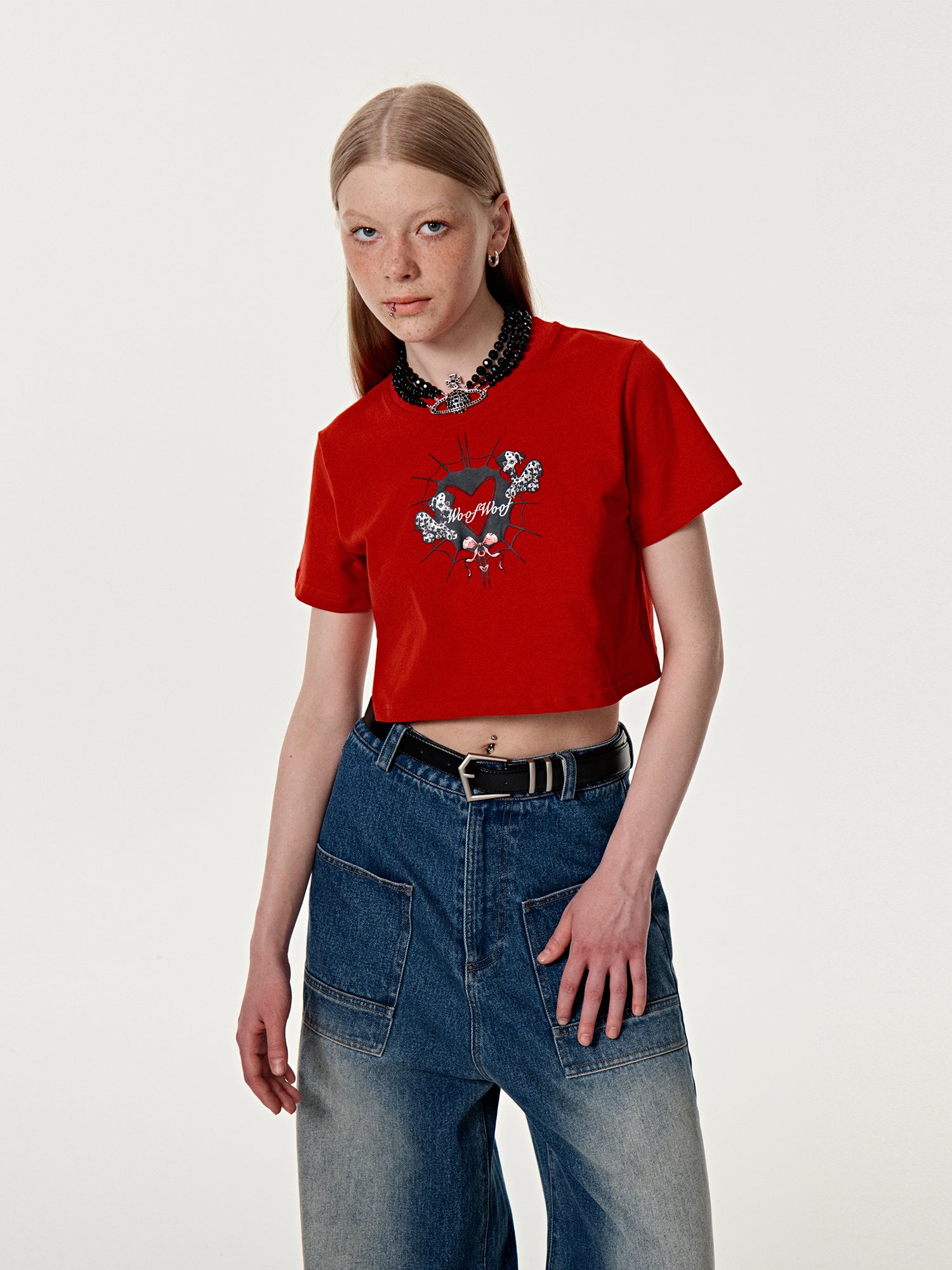 Cropped Casual Summer T-Shirt