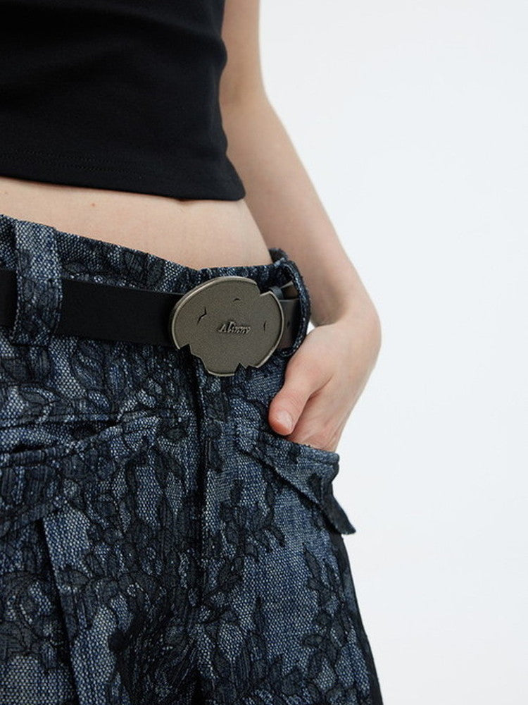 Heart Plate Retro Lack Belt