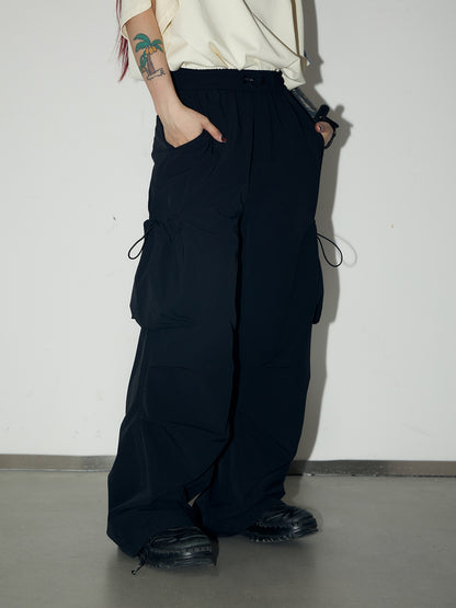 Unisex SIde-Pocket Wide-leg Casual Work-Pants Cargo-Pants