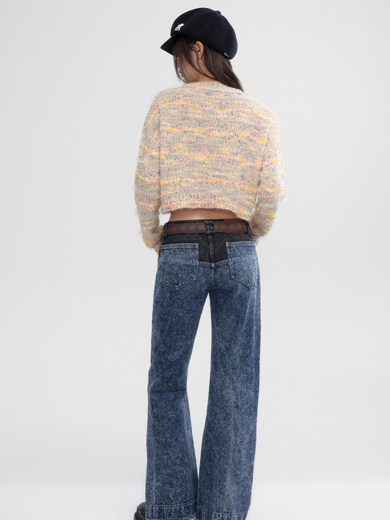 Denim Straight Casual Nichi Pants