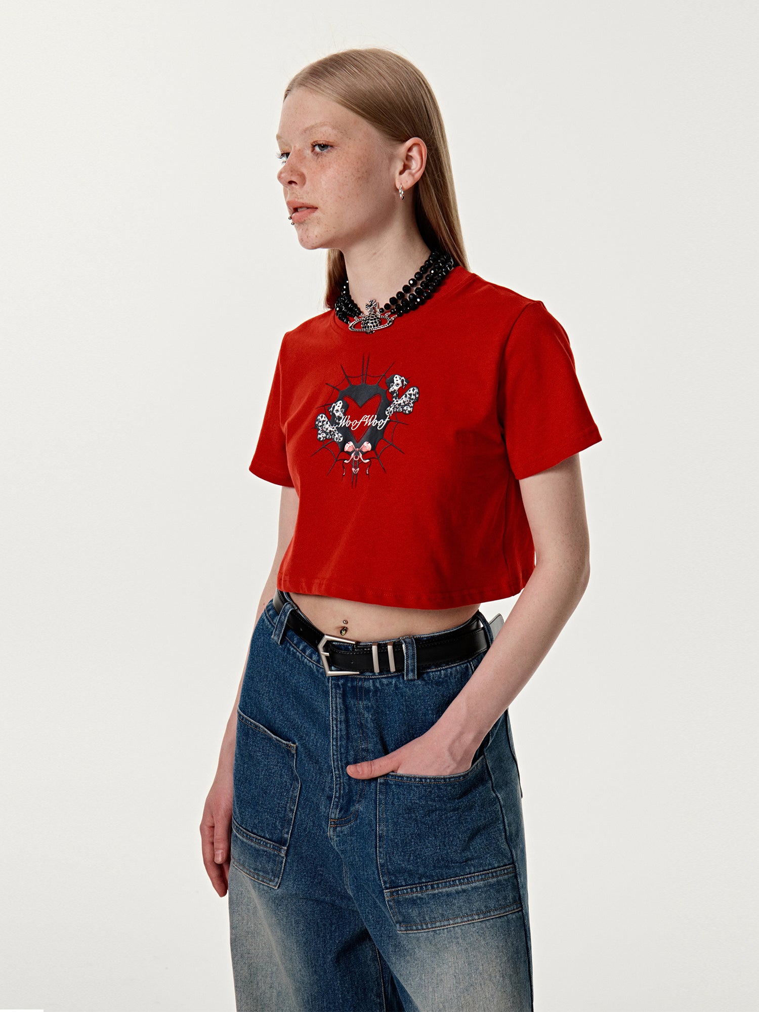 Cropped Casual Summer T-Shirt