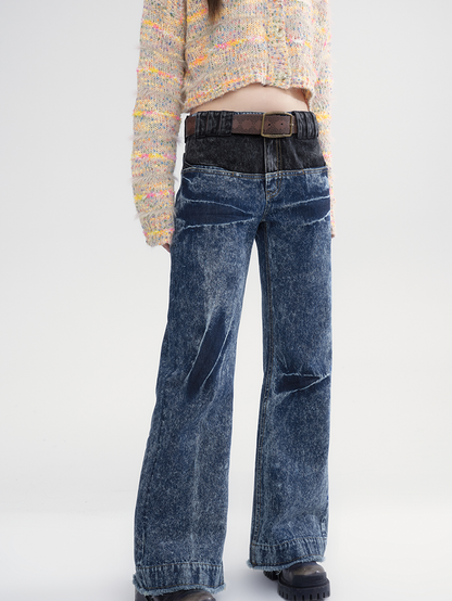 Denim Straight Casual Nichi Pants