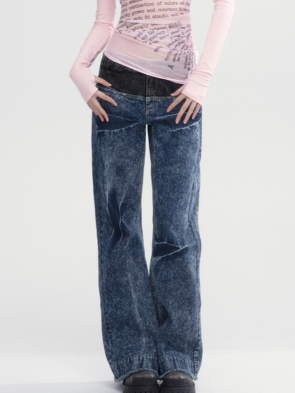 Denim Straight Casual Nichi Pants