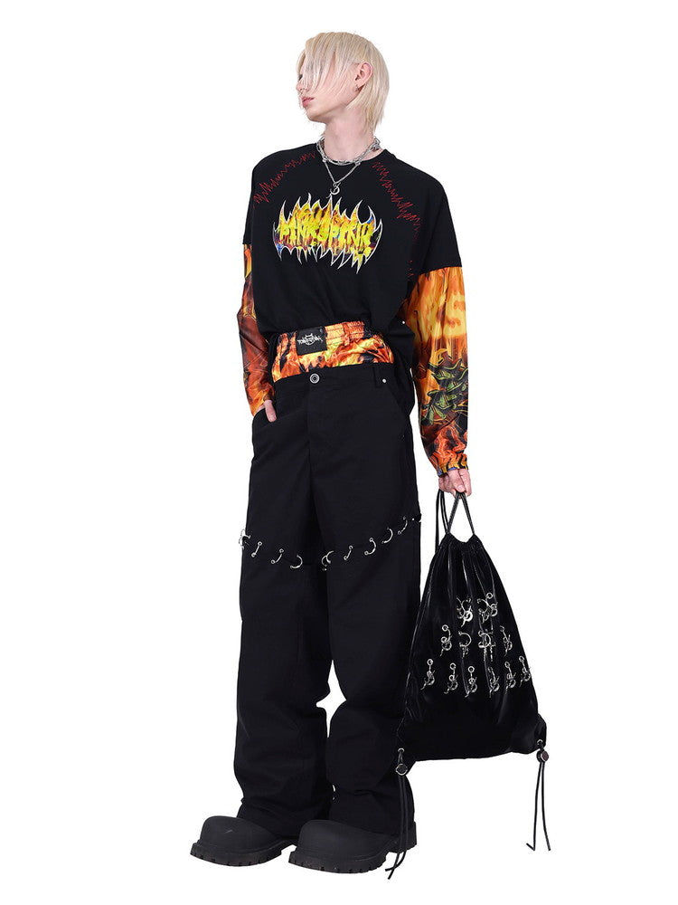 Unisex Oversize Nichi Street Loose T-Shirt