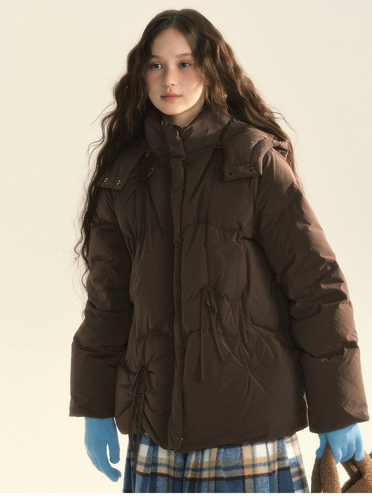 Baumwollvolumen einfache einfache warme Down-Jacket