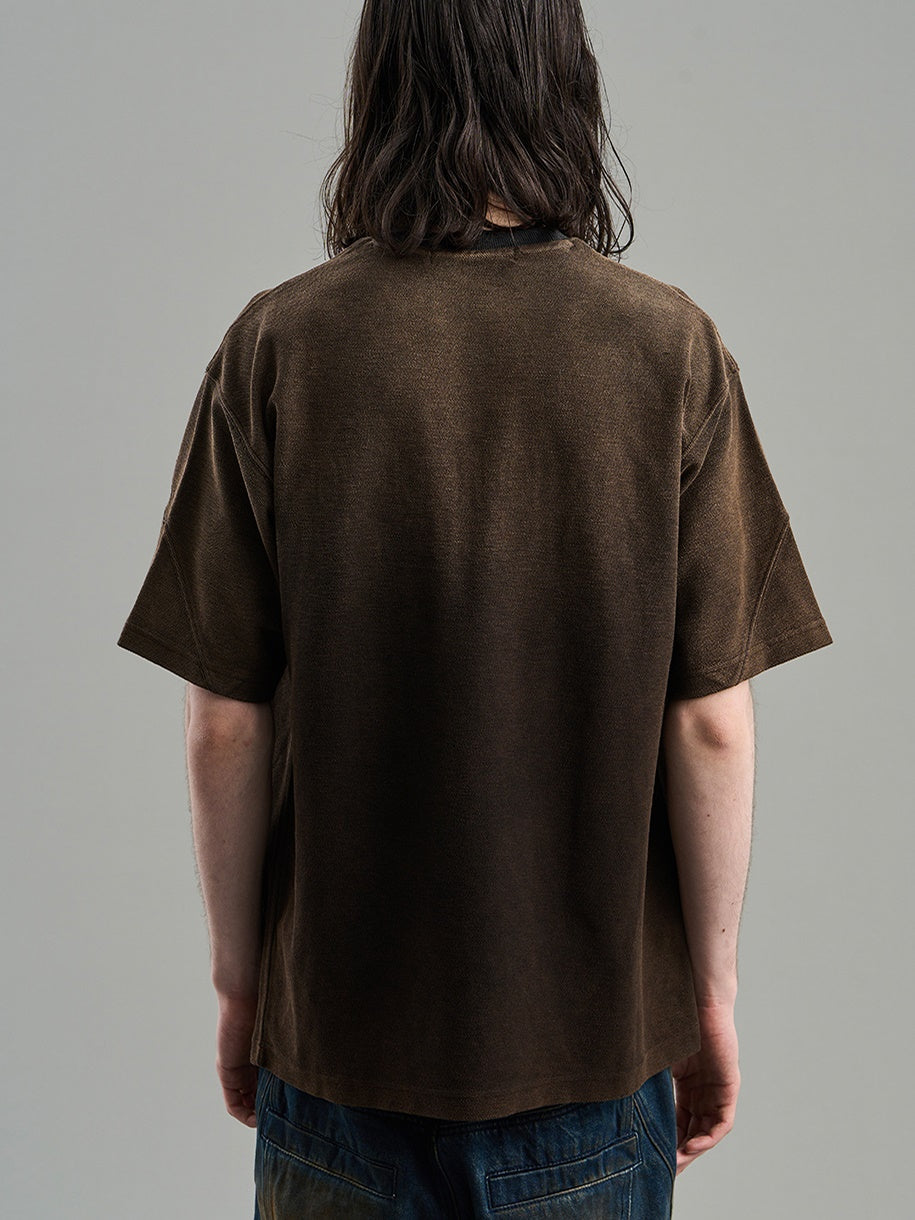 Gradation Reversible Oversize T-shirt