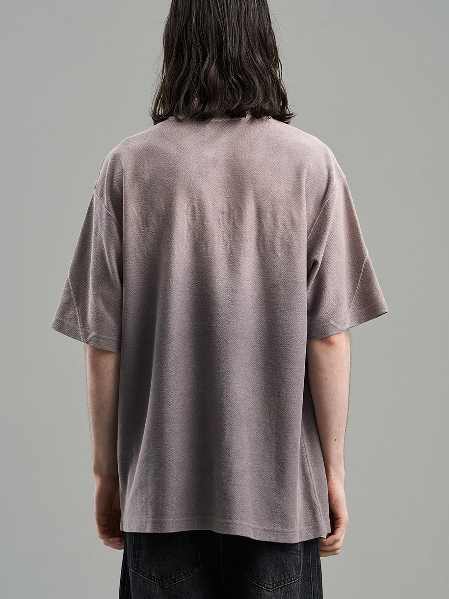 Gradation Reversible Oversize T-shirt