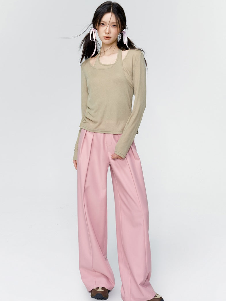 Nichi Asymmetry Casual Slim Cutsu