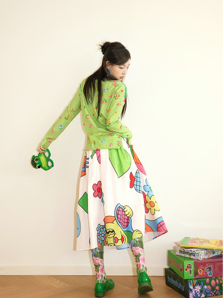 Character Pop Flower Fruit Fancy Cutsew