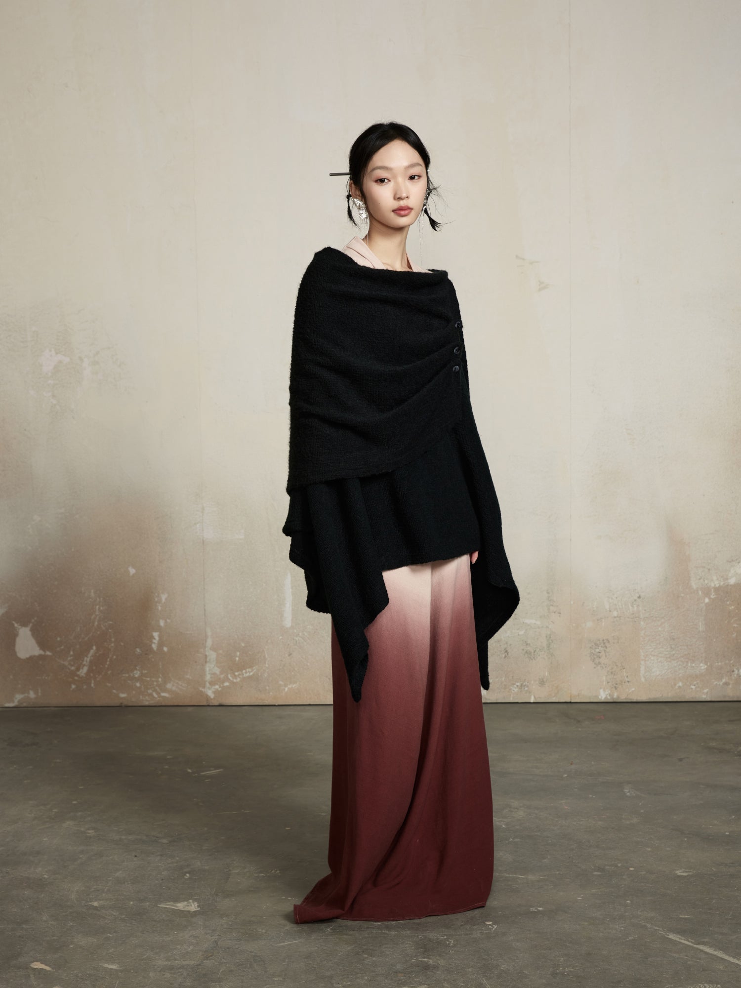 Asymmetry Classy Loose Ovresize Drape Tops