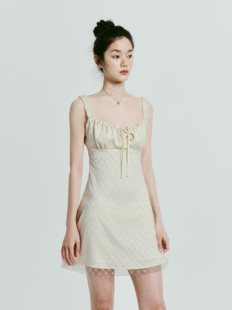 Lace Feminine Sheer Mini-One-Piece