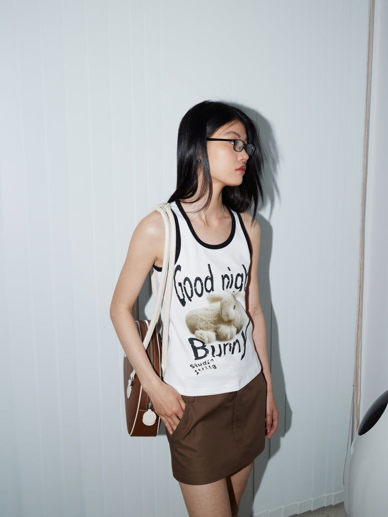 Animal Picture Nichi Sheep Tank-Top