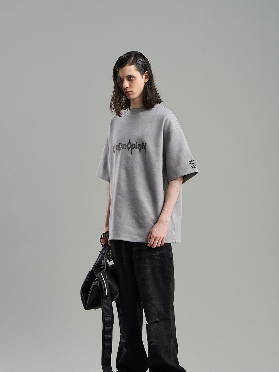 Archives Logos T-shirt Oversized in Black