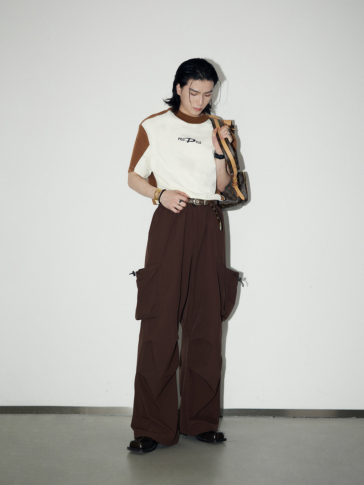 Unisex SIde-Pocket Wide-leg Casual Work-Pants Cargo-Pants