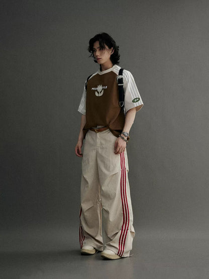 Side Line Loose Track Pants