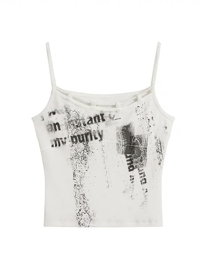 Graffiti Print Camisole