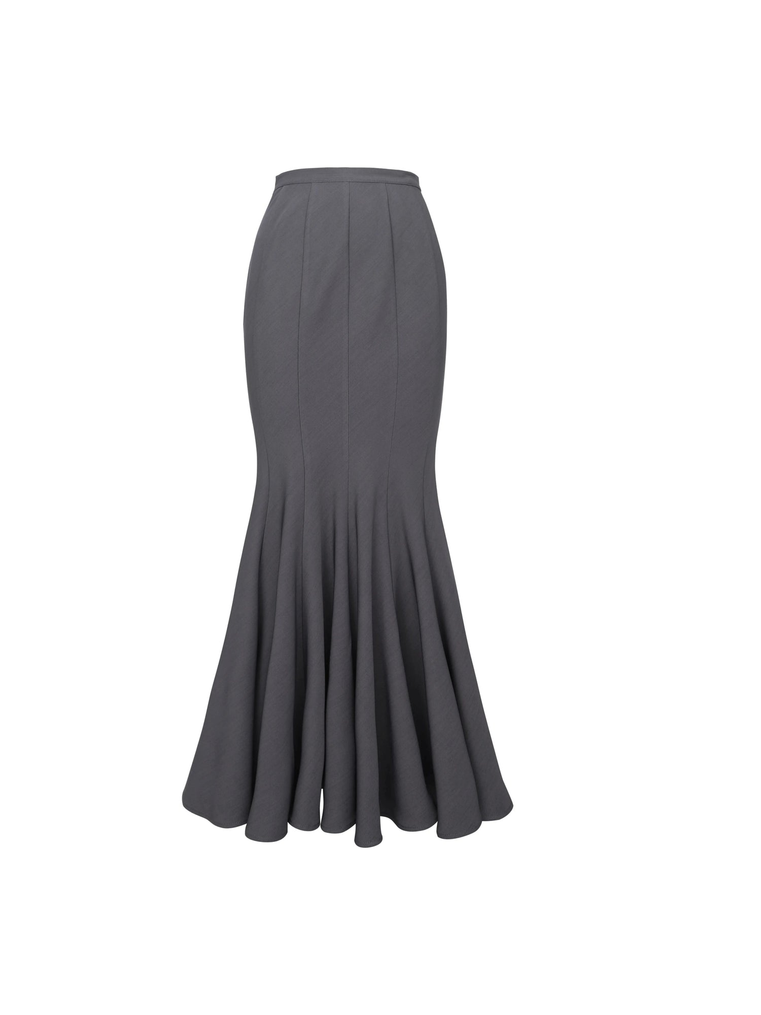 중국 스타일의 컷 아웃 Peplum Top &amp; Mermaid Long Skirt