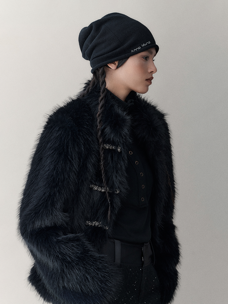 Ruxury Fluffily High-End Warm Elegant Fur-Jacket