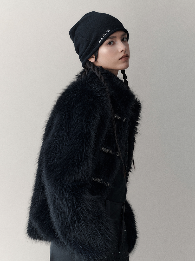 Ruxury Fluffily High-End Warm Elegant Fur-Jacket