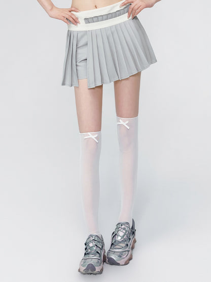 Ribbon Sheer High-Socks