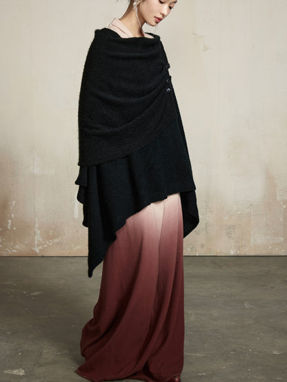 Asymmetry Classy Loose Ovresize Drape Tops