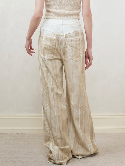 Wide-Leg Nichi High-Waist Chic Pants