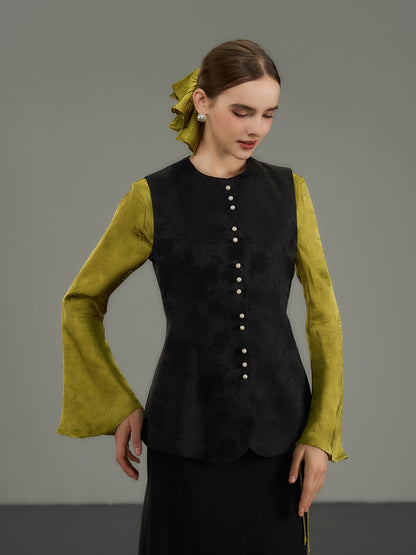 Embroidery Flower Chic Retro Vest