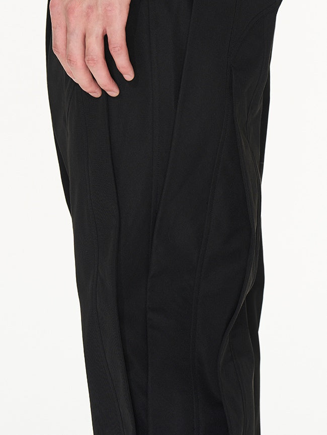 Wide Plain Straight  Pants