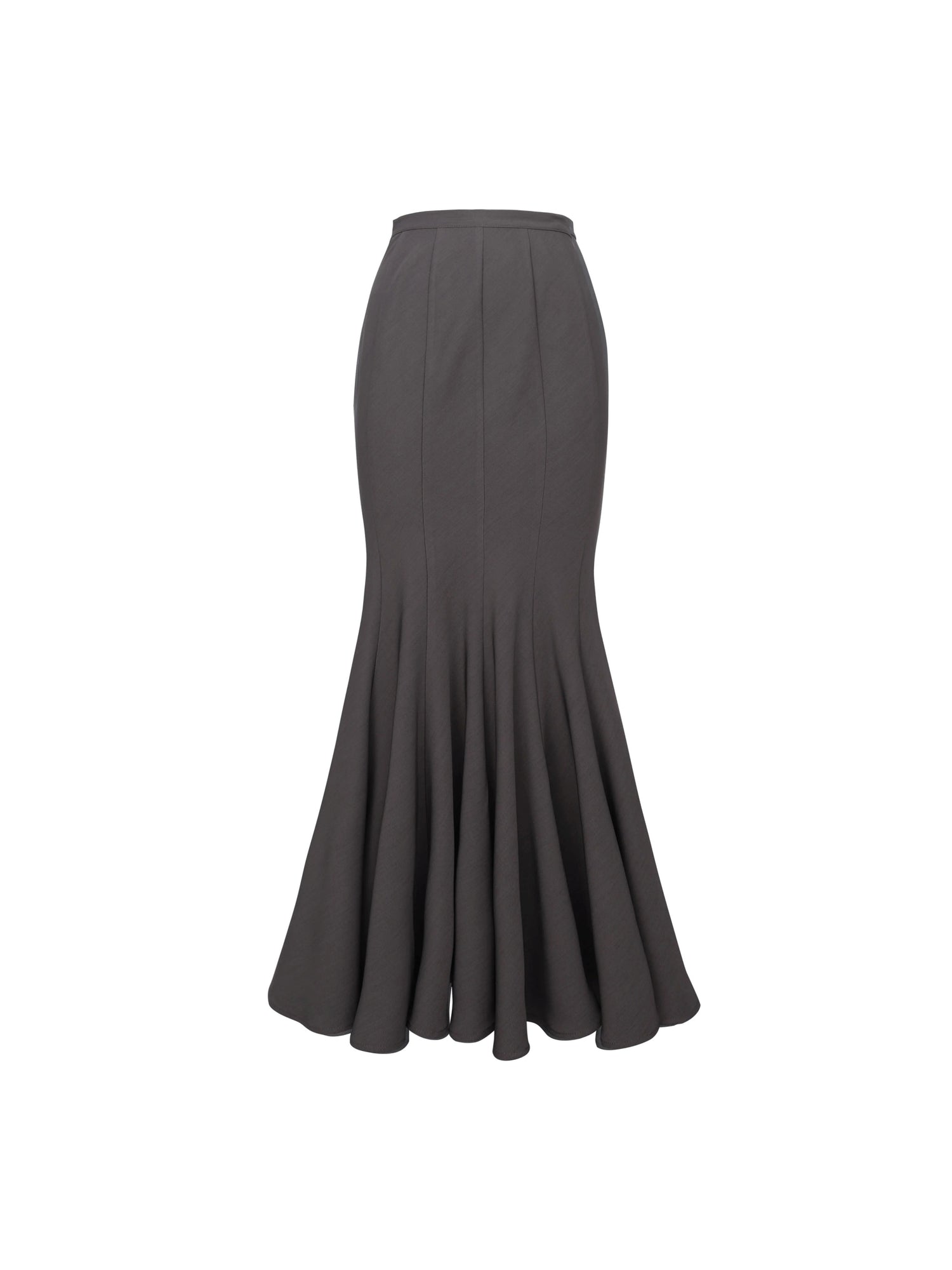 중국 스타일의 컷 아웃 Peplum Top &amp; Mermaid Long Skirt