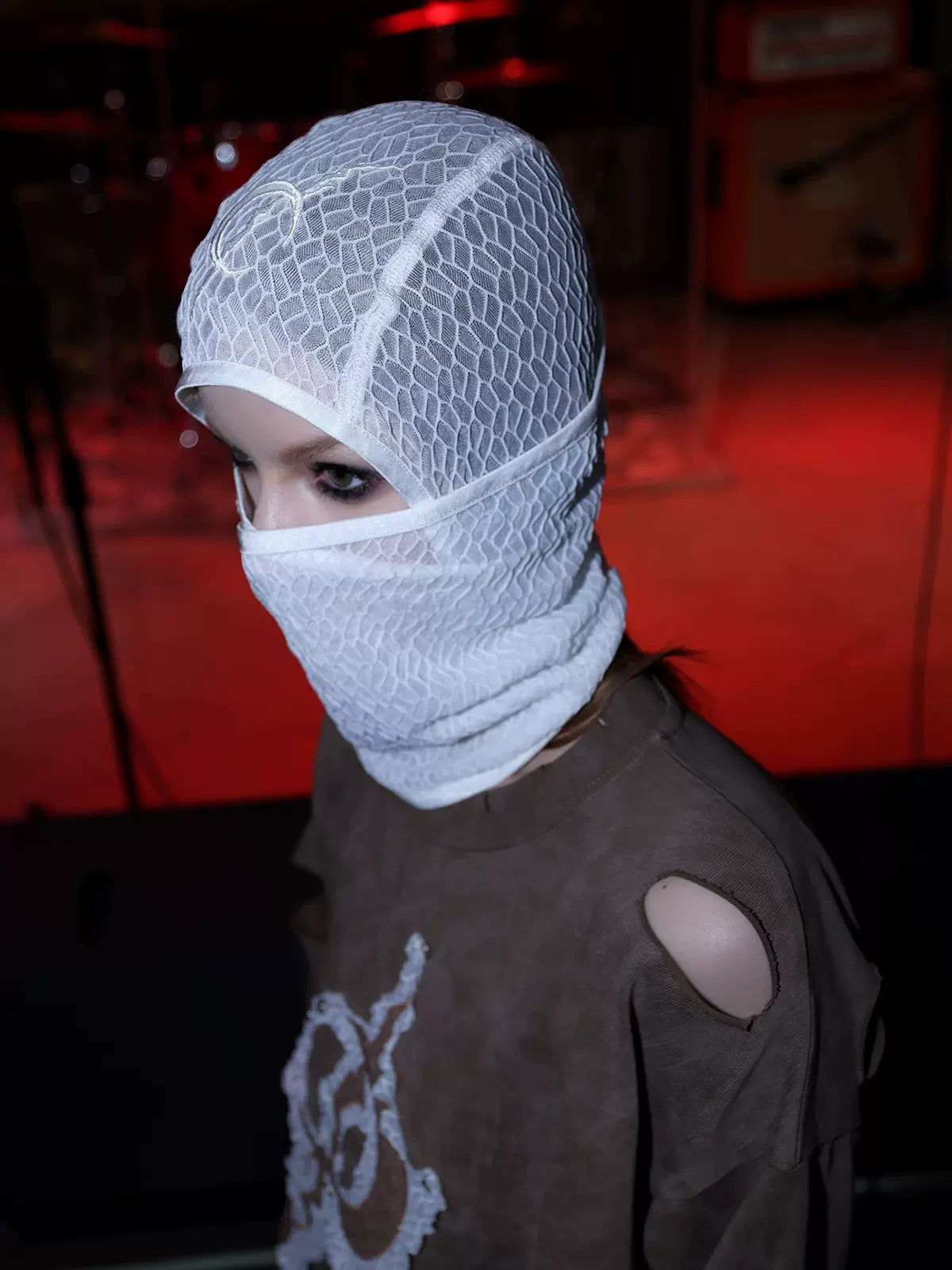 Elastic Mesh Breathable Sunscreen Y2K Headgear