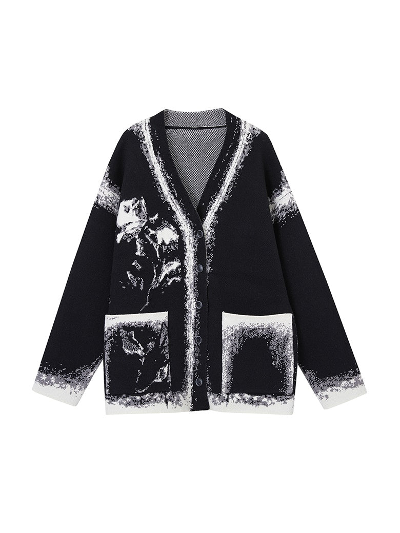 Embroidered chenille cardigan zara fashion