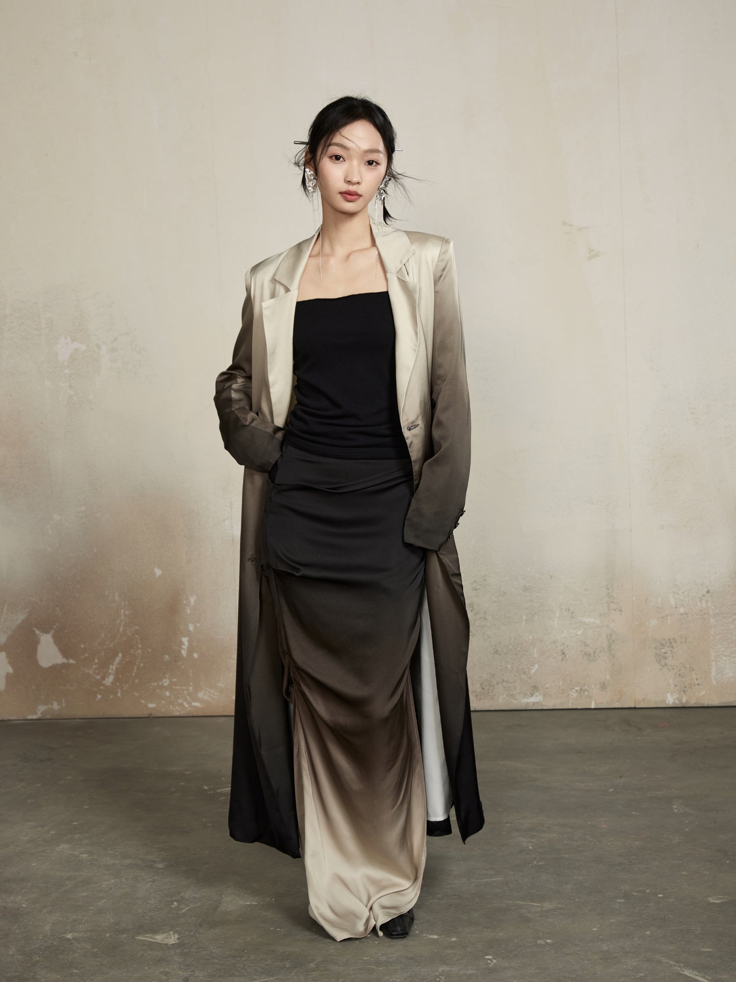 Gradation Classy Nichi Oversize Long-Coat