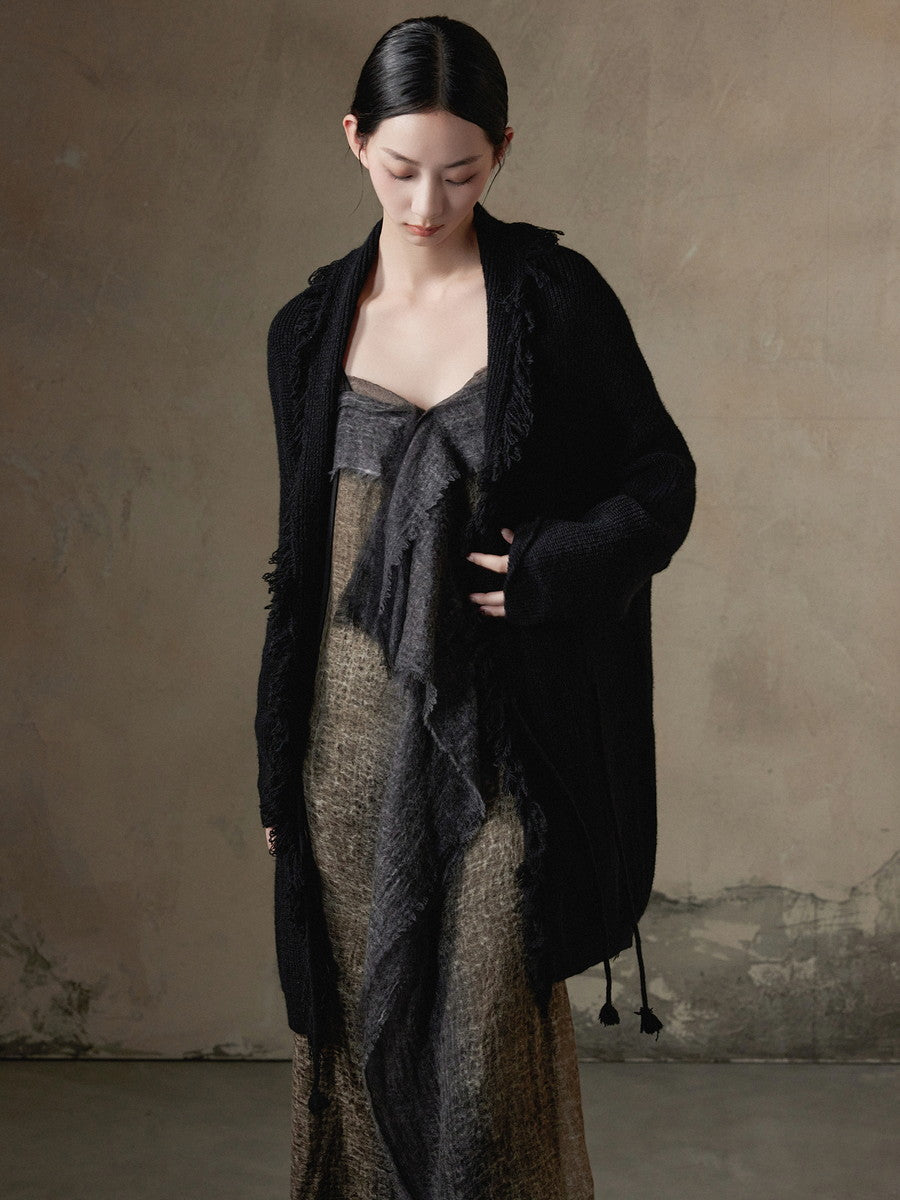 Knit Oversize Nichi Loose Cardigan