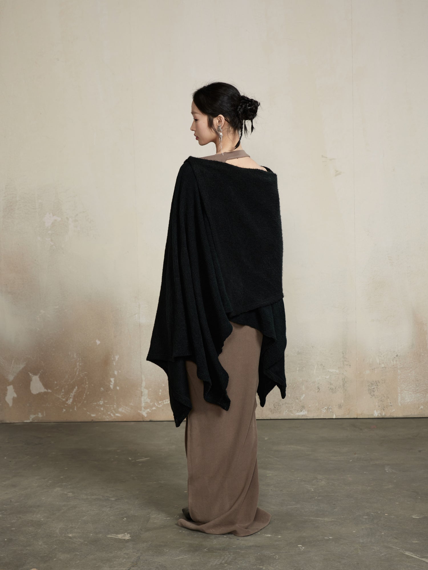 Asymmetry Classy Loose Ovresize Drape Tops