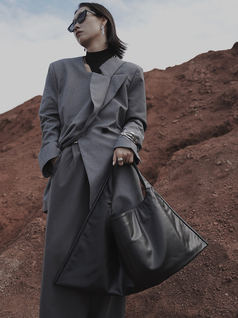 Leather Large Nichi Unique Bag – ARCANA ARCHIVE