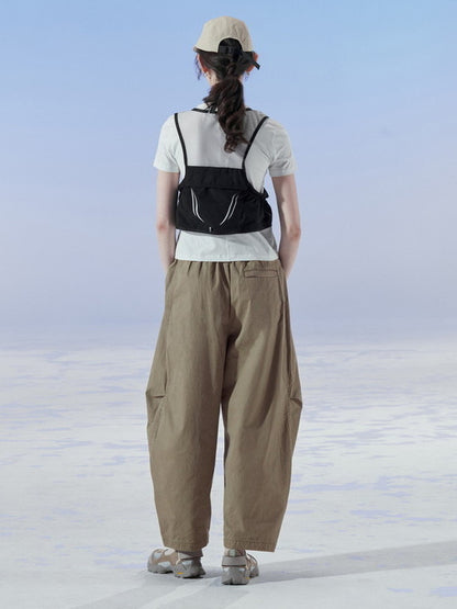 Pantalon de ballon nature de couverture lâche naturel naturel