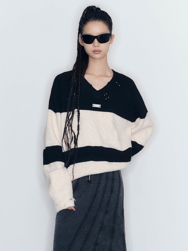 Loose Border Belt Effortless Knit