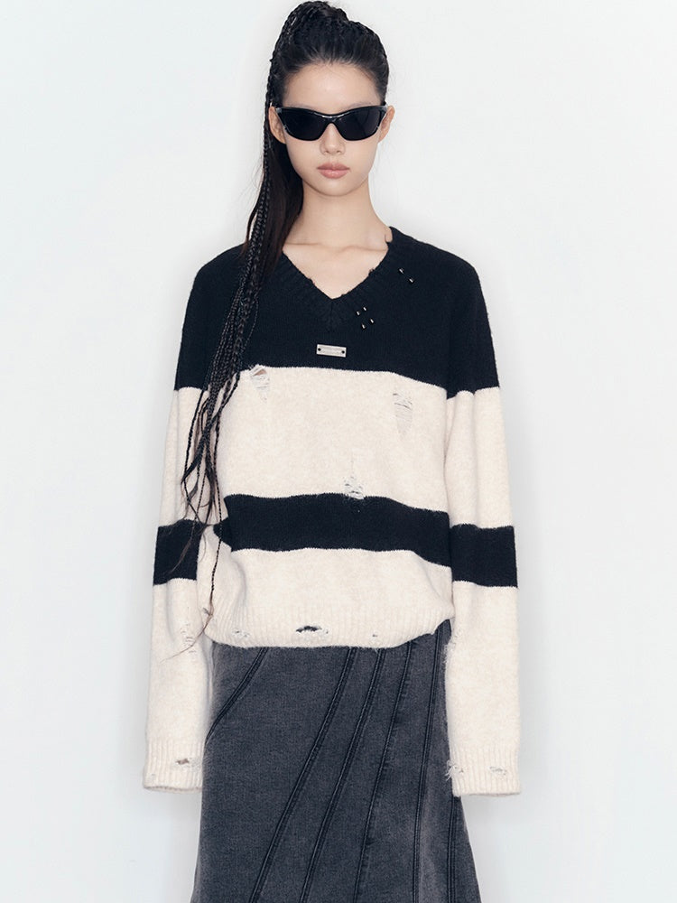 Loose Border Belt Effortless Knit