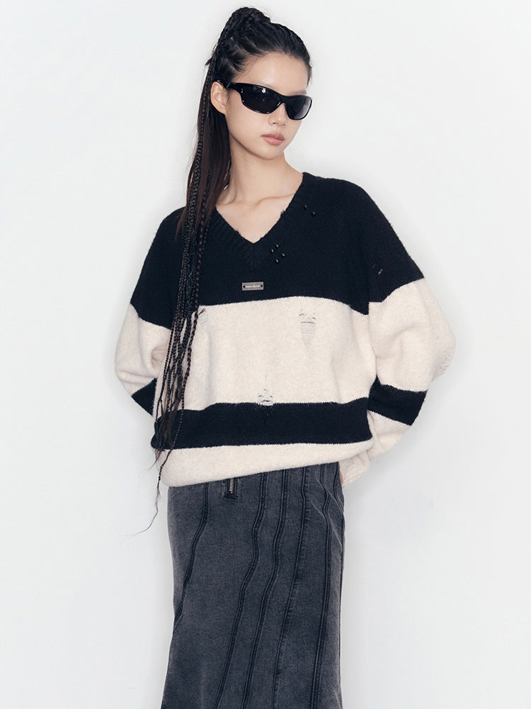 Loose Border Belt Effortless Knit