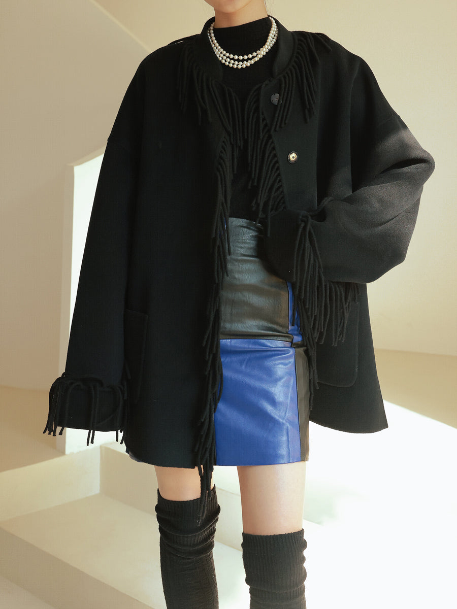 China Wool Tassel Nichi Jacket