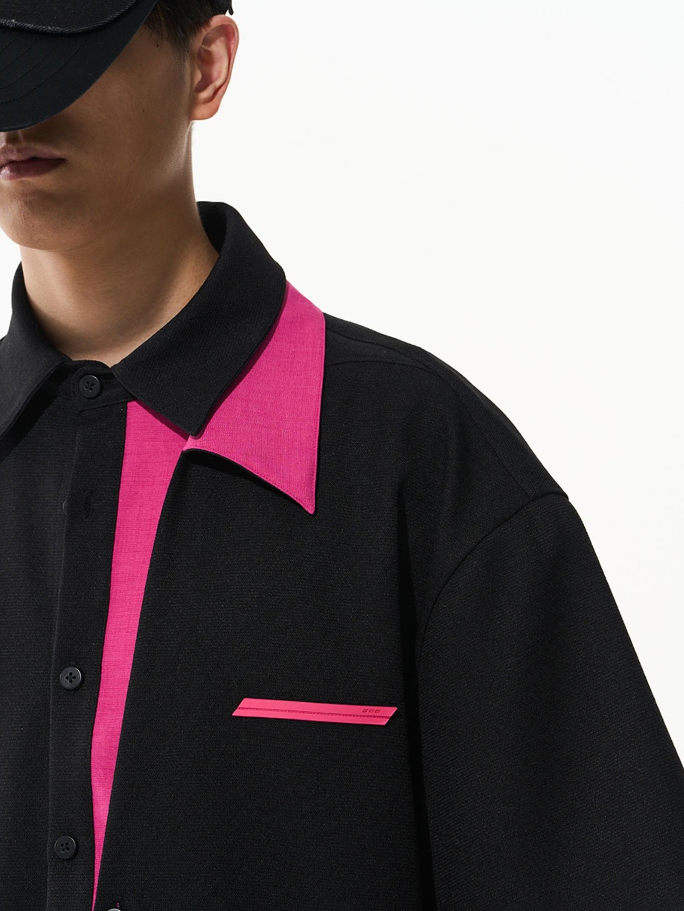 Bi-Color Asymmetry Vivid Nichi Shirt