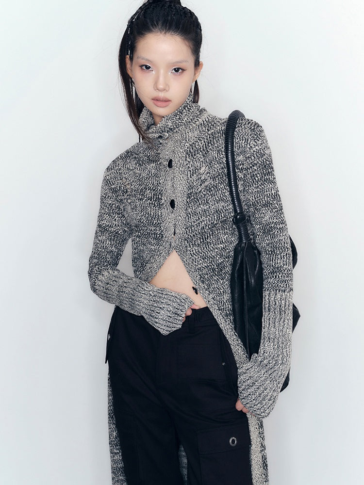 4Type Knit Casual Loose Chic Vest＆Cardigan