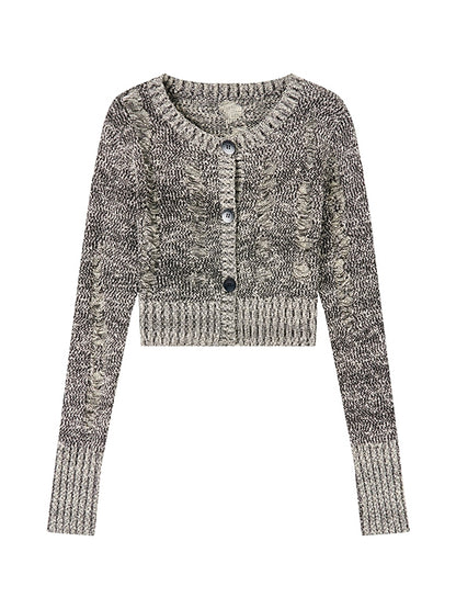 Cardigan ample et chic en tricot, 4 types, décontracté