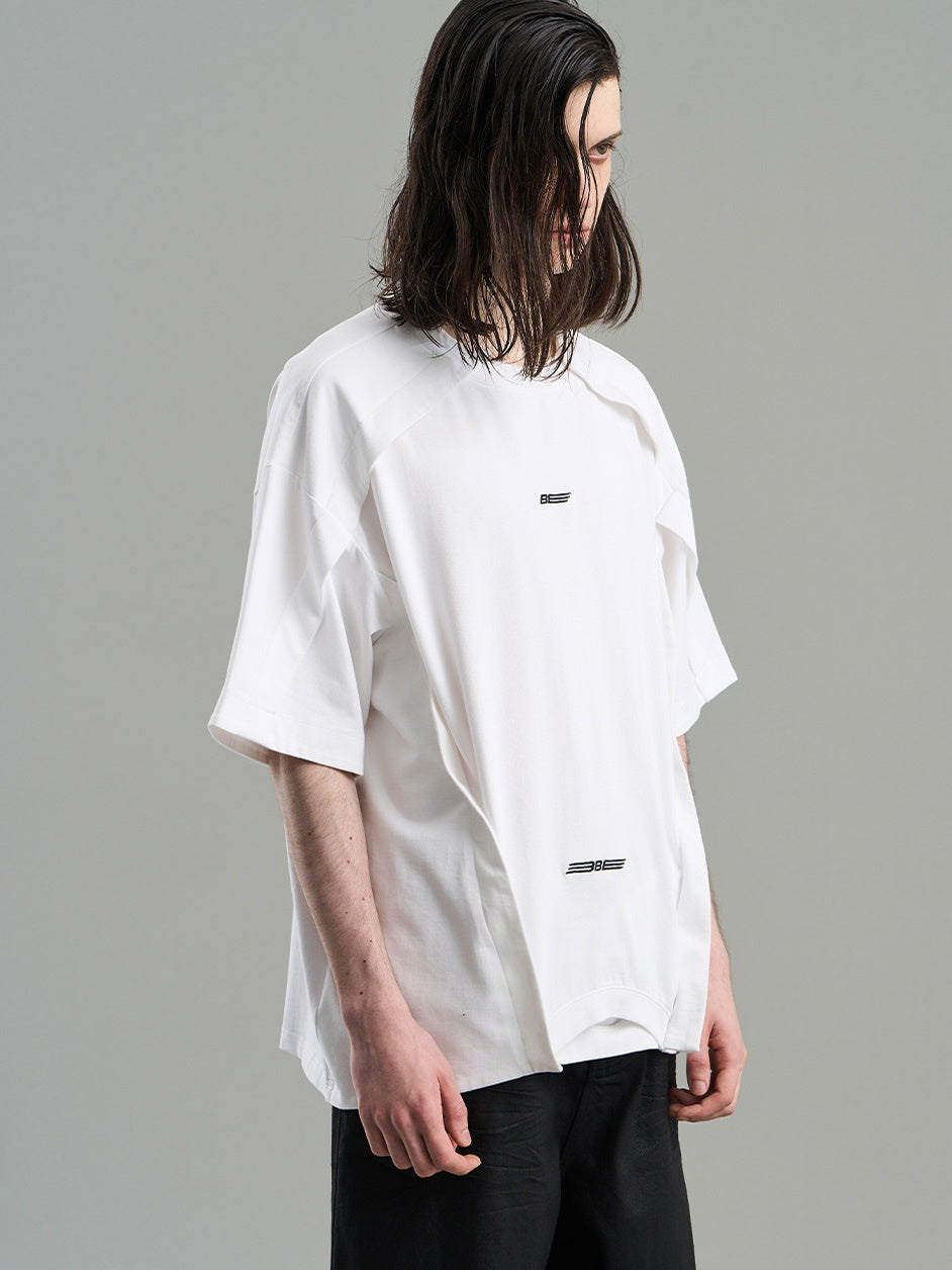 Nichi Oversize Casual T-Shirt übergroß