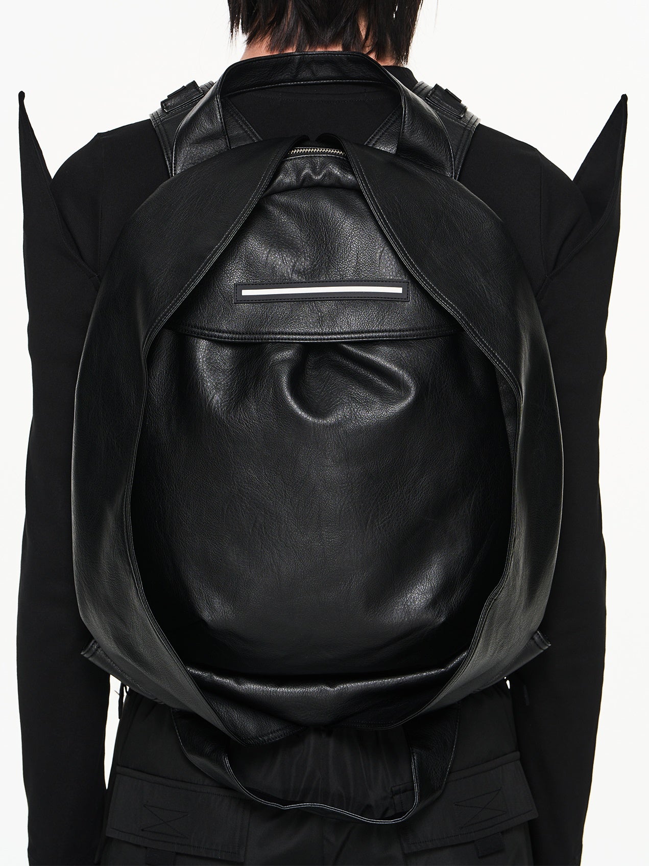 Leather Arrange Casual Nichi Backpack